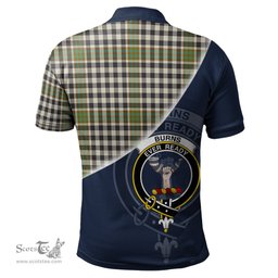 Scottish Burns Check Clan Scotland Golf Plaid Polo Shirt with Scottish Flag Tartan Mens Polo Shirts Scottish Plaid Tartan Plaid - ScotsTee - scotstee.com