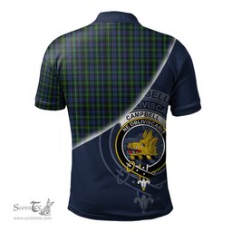 Scottish Campbell of Argyll 01 Clan Scotland Golf Plaid Polo Shirt with Scottish Flag Tartan Mens Polo Shirts Scottish Plaid Tartan Plaid - ScotsTee - scotstee.com