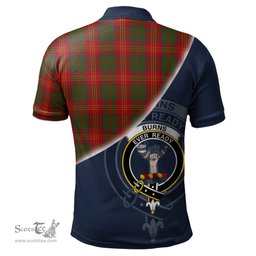 Scottish Burns Clan Scotland Golf Plaid Polo Shirt with Scottish Flag Tartan Mens Polo Shirts Scottish Plaid Tartan Plaid - ScotsTee - scotstee.com