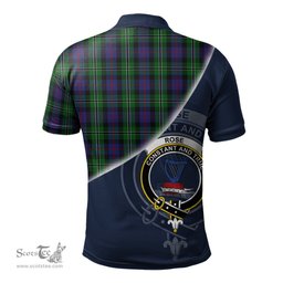 Scottish Rose Hunting Clan Scotland Golf Plaid Polo Shirt with Scottish Flag Tartan Mens Polo Shirts Scottish Plaid Tartan Plaid - ScotsTee - scotstee.com