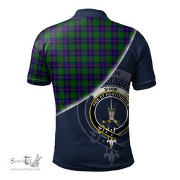 Scottish Shaw Modern Clan Scotland Golf Plaid Polo Shirt with Scottish Flag Tartan Mens Polo Shirts Scottish Plaid Tartan Plaid - ScotsTee - scotstee.com