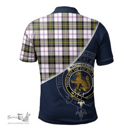 Scottish MacPherson Dress Modern Clan Scotland Golf Plaid Polo Shirt with Scottish Flag Tartan Mens Polo Shirts Scottish Plaid Tartan Plaid - ScotsTee - scotstee.com