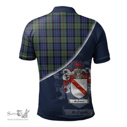 Scottish McFadzen 02 Clan Scotland Golf Plaid Polo Shirt with Scottish Flag Tartan Mens Polo Shirts Scottish Plaid Tartan Plaid - ScotsTee - scotstee.com
