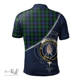 Scottish Lamont 2 Clan Scotland Golf Plaid Polo Shirt with Scottish Flag Tartan Mens Polo Shirts Scottish Plaid Tartan Plaid - ScotsTee - scotstee.com