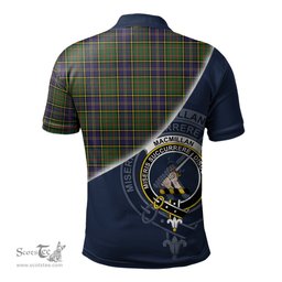 Scottish MacMillan Hunting Modern Clan Scotland Golf Plaid Polo Shirt with Scottish Flag Tartan Mens Polo Shirts Scottish Plaid Tartan Plaid - ScotsTee - scotstee.com