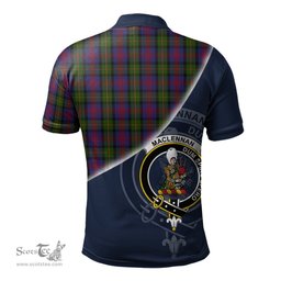 Scottish MacLennan Clan Scotland Golf Plaid Polo Shirt with Scottish Flag Tartan Mens Polo Shirts Scottish Plaid Tartan Plaid - ScotsTee - scotstee.com