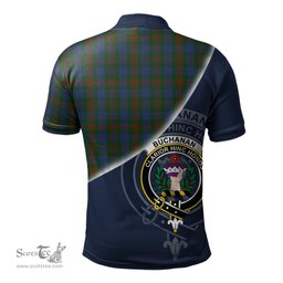 Scottish Buchanan Hunting Clan Scotland Golf Plaid Polo Shirt with Scottish Flag Tartan Mens Polo Shirts Scottish Plaid Tartan Plaid - ScotsTee - scotstee.com