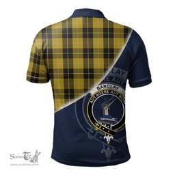 Scottish Barclay Dress Clan Scotland Golf Plaid Polo Shirt with Scottish Flag Tartan Mens Polo Shirts Scottish Plaid Tartan Plaid - ScotsTee - scotstee.com