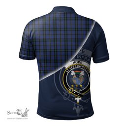 Scottish Hope (Vere - Weir) Clan Scotland Golf Plaid Polo Shirt with Scottish Flag Tartan Mens Polo Shirts Scottish Plaid Tartan Plaid - ScotsTee - scotstee.com