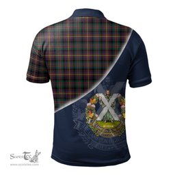 Scottish Cameron Highlanders of Ottawa Clan Scotland Golf Plaid Polo Shirt with Scottish Flag Tartan Mens Polo Shirts Scottish Plaid Tartan Plaid - ScotsTee - scotstee.com