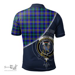 Scottish Hope Modern Clan Scotland Golf Plaid Polo Shirt with Scottish Flag Tartan Mens Polo Shirts Scottish Plaid Tartan Plaid - ScotsTee - scotstee.com