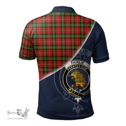Scottish Fairlie Modern Clan Scotland Golf Plaid Polo Shirt with Scottish Flag Tartan Mens Polo Shirts Scottish Plaid Tartan Plaid - ScotsTee - scotstee.com