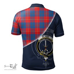 Scottish Blane Clan Scotland Golf Plaid Polo Shirt with Scottish Flag Tartan Mens Polo Shirts Scottish Plaid Tartan Plaid - ScotsTee - scotstee.com