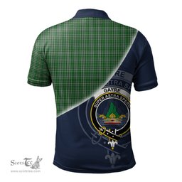 Scottish Gayre Dress Clan Scotland Golf Plaid Polo Shirt with Scottish Flag Tartan Mens Polo Shirts Scottish Plaid Tartan Plaid - ScotsTee - scotstee.com