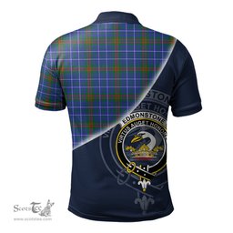 Scottish Edmonstone Clan Scotland Golf Plaid Polo Shirt with Scottish Flag Tartan Mens Polo Shirts Scottish Plaid Tartan Plaid - ScotsTee - scotstee.com