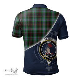 Scottish Brodie Hunting Clan Scotland Golf Plaid Polo Shirt with Scottish Flag Tartan Mens Polo Shirts Scottish Plaid Tartan Plaid - ScotsTee - scotstee.com