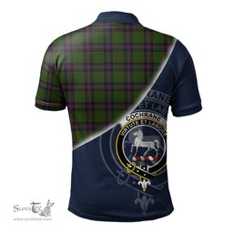 Scottish Cochrane Clan Scotland Golf Plaid Polo Shirt with Scottish Flag Tartan Mens Polo Shirts Scottish Plaid Tartan Plaid - ScotsTee - scotstee.com