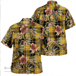Scottish Barclay Dress Ancient Clan Tartan Hawaiian Shirt - Tropical Old Style Scottish Plaid Tartan Plaid