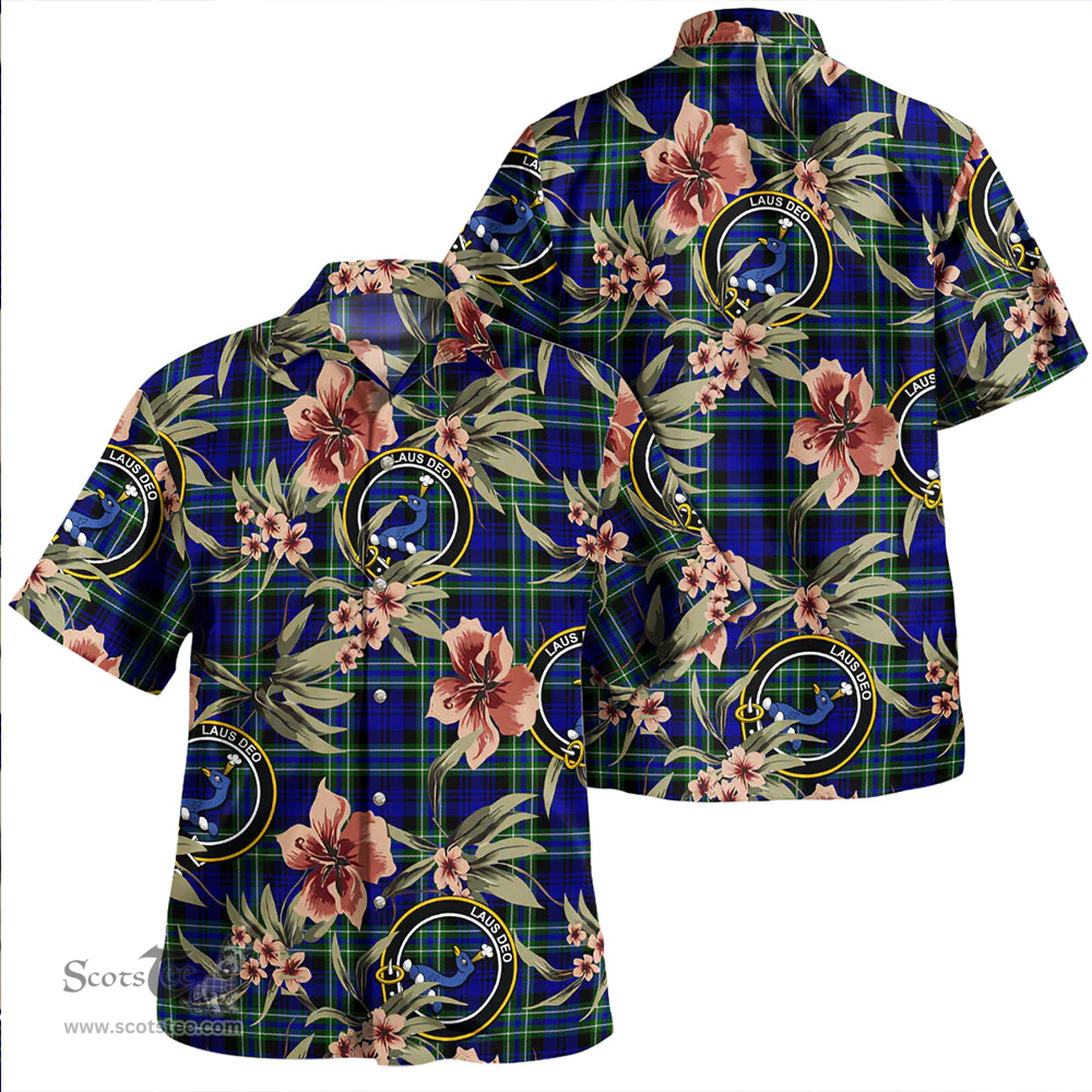 Scottish Arbuthnot Modern Clan Tartan Hawaiian Shirt - Tropical Old Style Scottish Plaid Tartan Plaid