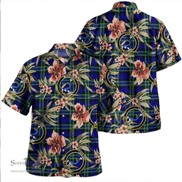 Scottish Arbuthnot Modern Clan Tartan Hawaiian Shirt - Tropical Old Style Scottish Plaid Tartan Plaid
