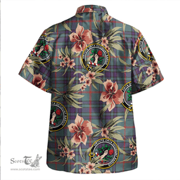Scottish Aiton Weathered Clan Tartan Hawaiian Shirt - Tropical Old Style Scottish Plaid Tartan Plaid