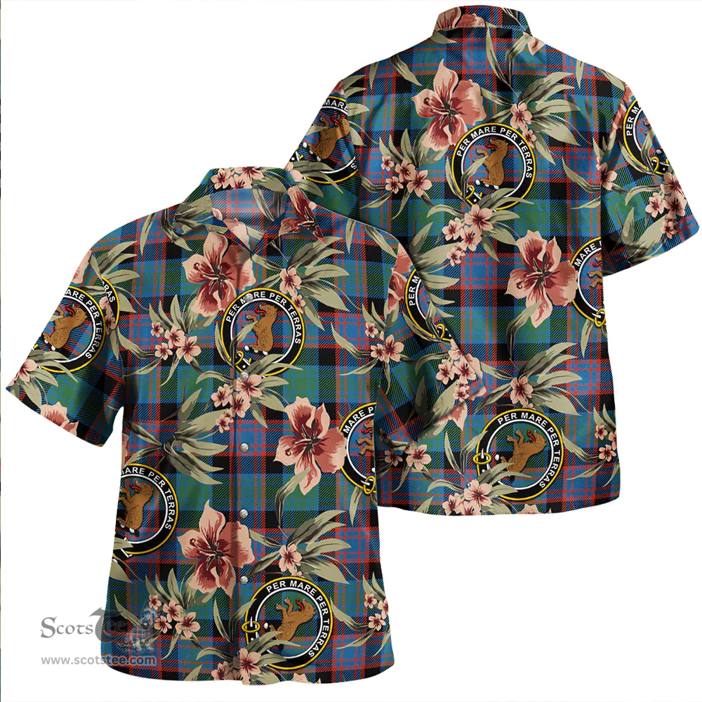 Scottish Alexander Hunting Ancient Clan Tartan Hawaiian Shirt - Tropical Old Style Scottish Plaid Tartan Plaid