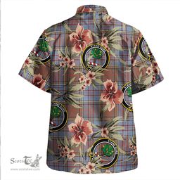 Scottish Anderson Weathered Clan Tartan Hawaiian Shirt - Tropical Old Style Scottish Plaid Tartan Plaid