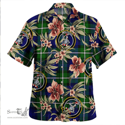 Scottish Bannerman Clan Tartan Hawaiian Shirt - Tropical Old Style Scottish Plaid Tartan Plaid