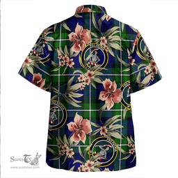Scottish Bannerman Clan Tartan Hawaiian Shirt - Tropical Old Style Scottish Plaid Tartan Plaid