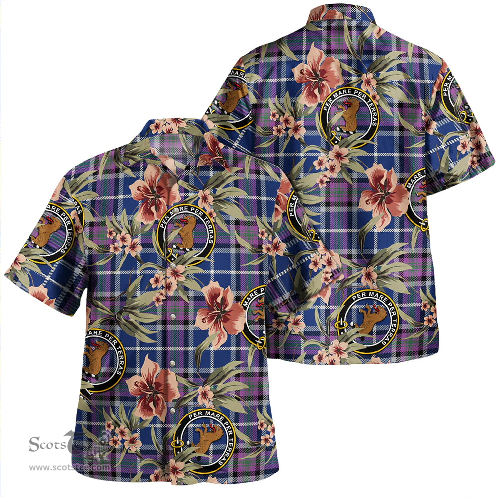 Scottish Alexander of Menstry Modern Clan Tartan Hawaiian Shirt - Tropical Old Style Scottish Plaid Tartan Plaid