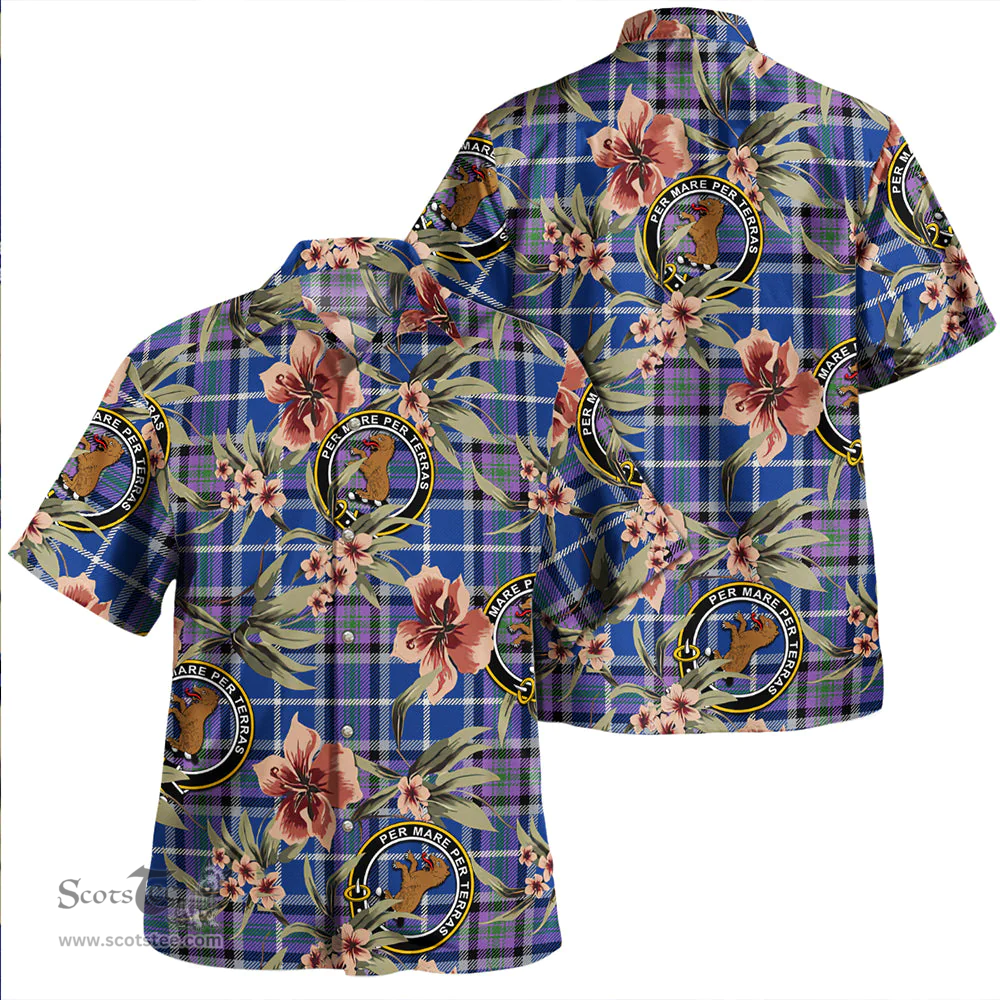 Scottish Alexander of Menstry Ancient Clan Tartan Hawaiian Shirt - Tropical Old Style Scottish Plaid Tartan Plaid