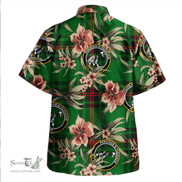 Scottish Anstruther Clan Tartan Hawaiian Shirt - Tropical Old Style Scottish Plaid Tartan Plaid