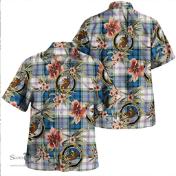 Scottish Baird Dress Dance (Baines Dress Dance) Clan Tartan Hawaiian Shirt - Tropical Old Style Scottish Plaid Tartan Plaid