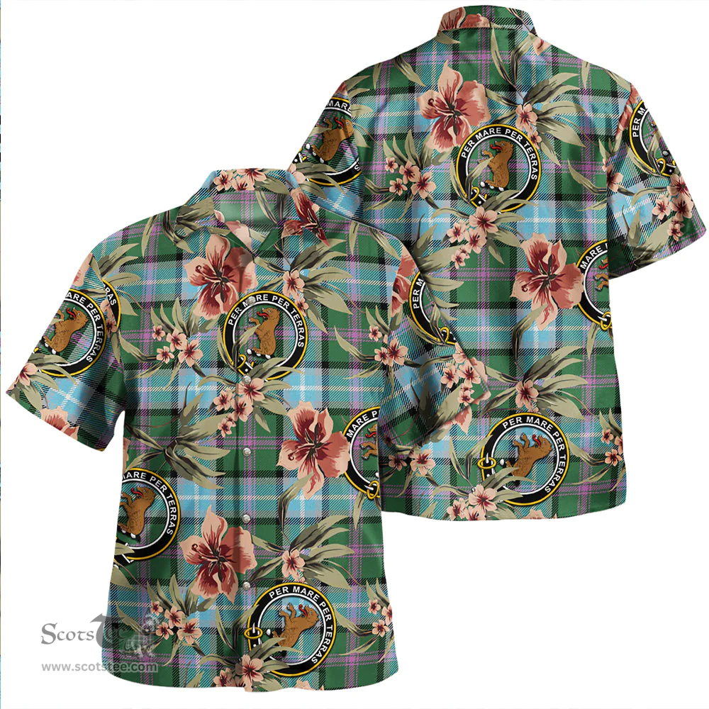 Scottish Alexander of Menstry Hunting Ancient Clan Tartan Hawaiian Shirt - Tropical Old Style Scottish Plaid Tartan Plaid