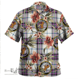 Scottish Alexander of Menstry Dress Ancient Clan Tartan Hawaiian Shirt - Tropical Old Style Scottish Plaid Tartan Plaid