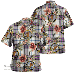 Scottish Alexander of Menstry Dress Ancient Clan Tartan Hawaiian Shirt - Tropical Old Style Scottish Plaid Tartan Plaid