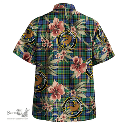 Scottish Allison Clan Tartan Hawaiian Shirt - Tropical Old Style Scottish Plaid Tartan Plaid