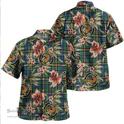 Scottish Allison Clan Tartan Hawaiian Shirt - Tropical Old Style Scottish Plaid Tartan Plaid