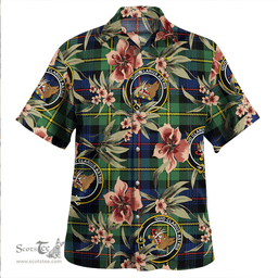 Scottish Baillie Modern Clan Tartan Hawaiian Shirt - Tropical Old Style Scottish Plaid Tartan Plaid