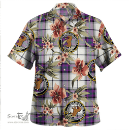 Scottish Alexander of Menstry Dress Modern Clan Tartan Hawaiian Shirt - Tropical Old Style Scottish Plaid Tartan Plaid