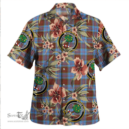 Scottish Anderson Modern Clan Tartan Hawaiian Shirt - Tropical Old Style Scottish Plaid Tartan Plaid