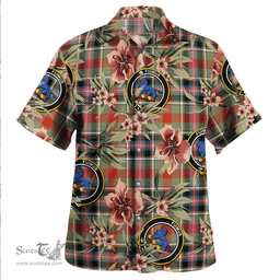 Scottish Bruce of Kinnaird Ancient Clan Tartan Hawaiian Shirt - Tropical Old Style Scottish Plaid Tartan Plaid