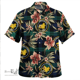 Scottish Campbell of Lochawe Modern 2 Clan Tartan Hawaiian Shirt - Tropical Old Style Scottish Plaid Tartan Plaid