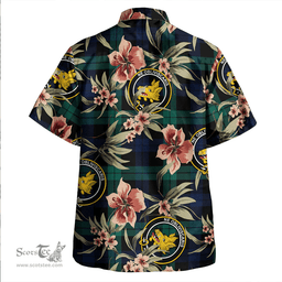 Scottish Campbell of Lochawe Modern 2 Clan Tartan Hawaiian Shirt - Tropical Old Style Scottish Plaid Tartan Plaid
