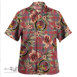 Scottish Cameron of Lochiel #2 Weathered 2 Clan Tartan Hawaiian Shirt - Tropical Old Style Scottish Plaid Tartan Plaid