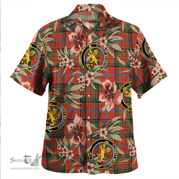 Scottish Brown of Castledean (Broun of Castledean) Ancient Clan Tartan Hawaiian Shirt - Tropical Old Style Scottish Plaid Tartan Plaid