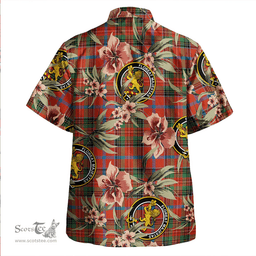 Scottish Brown of Castledean (Broun of Castledean) Ancient Clan Tartan Hawaiian Shirt - Tropical Old Style Scottish Plaid Tartan Plaid