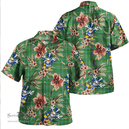 Scottish Blackwood Ancient Clan Tartan Hawaiian Shirt - Tropical Old Style Scottish Plaid Tartan Plaid