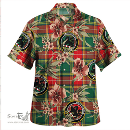 Scottish Baxter Modern Clan Tartan Hawaiian Shirt - Tropical Old Style Scottish Plaid Tartan Plaid