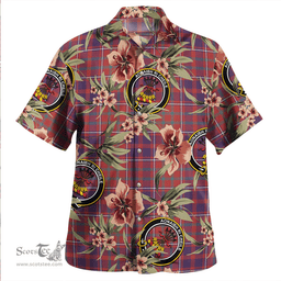 Scottish Cameron of Locheil Weathered 2 Clan Tartan Hawaiian Shirt - Tropical Old Style Scottish Plaid Tartan Plaid